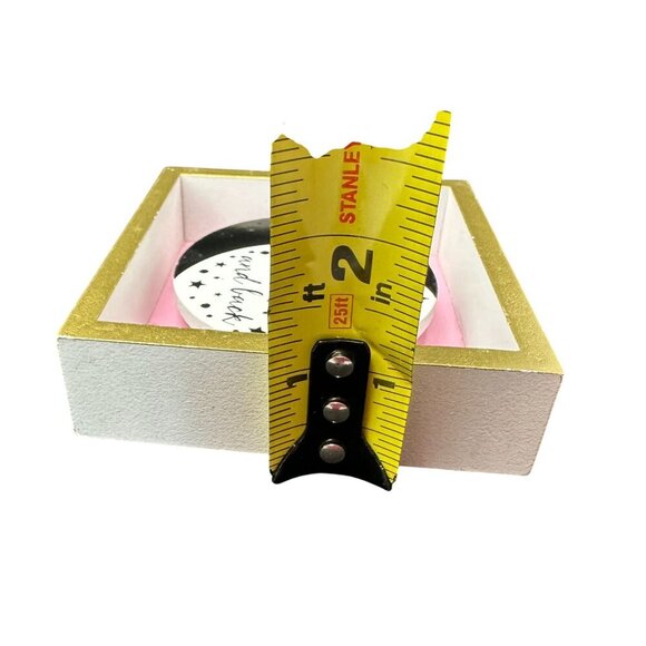 Valentines Love You To The Moon Shadow Box Sign Pink Gold Tiered Tray Decor 3D - Picture 6 of 9